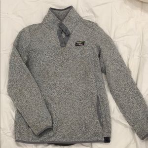 LL Bean fleece pullover